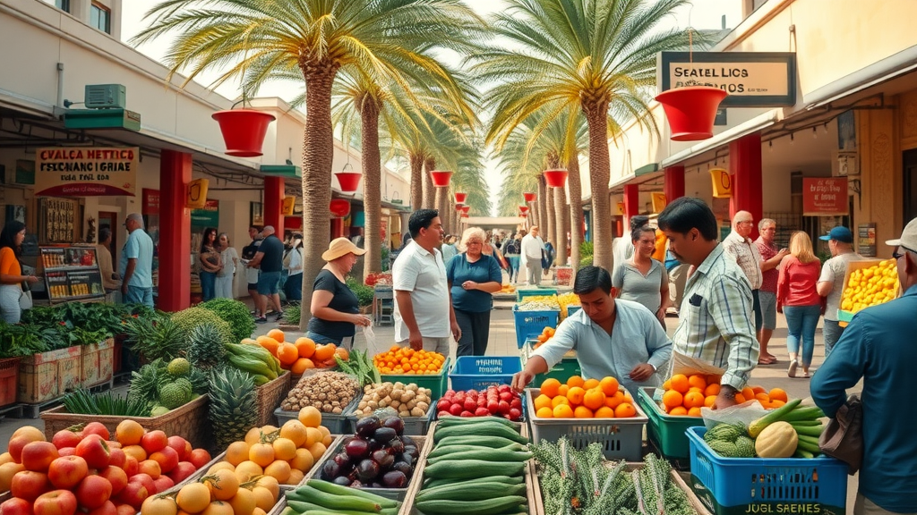vibrant open-air Mexican market best restaurants in cabo