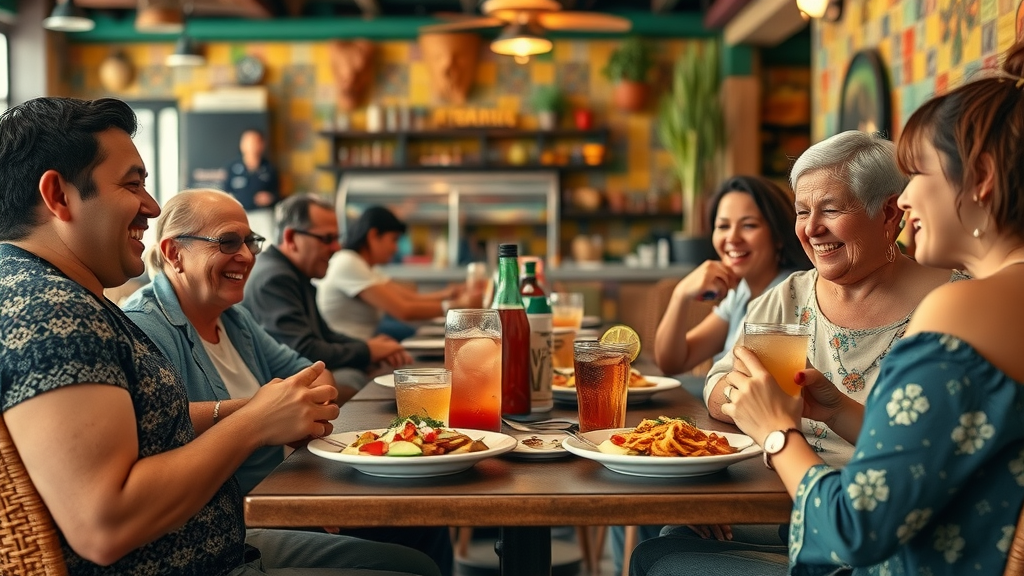 Budget dining Cabo: lively Mexican eatery with friendly locals and vibrant traditional food