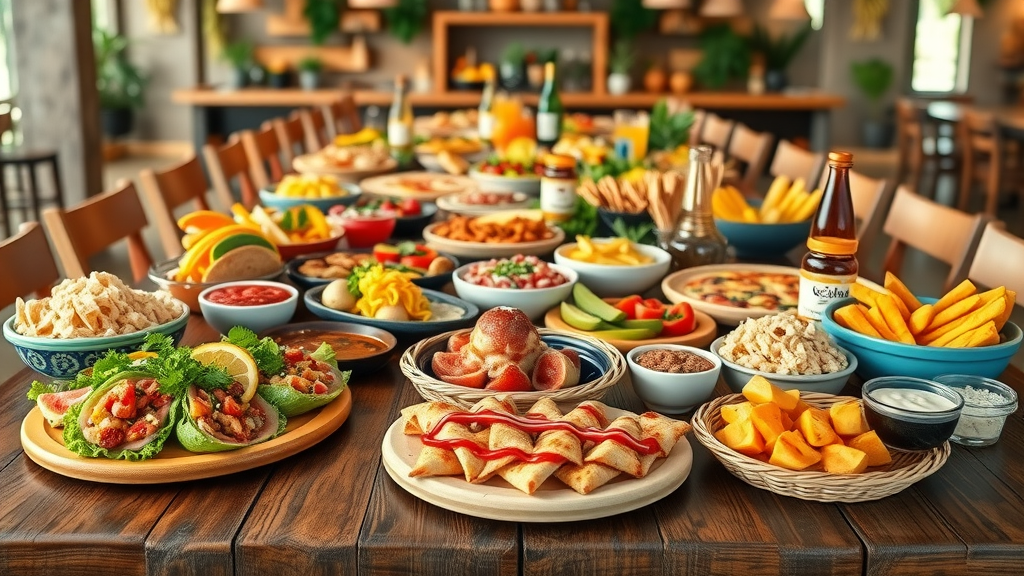 Family-friendly restaurants Cabo kid-friendly meals variety including tacos and pizzas