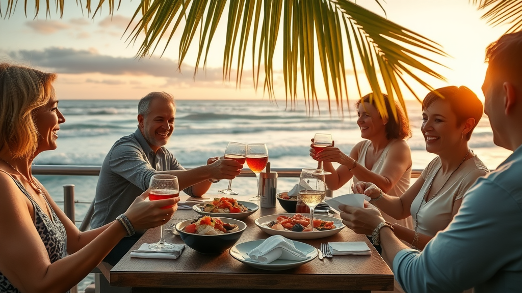 Best dining experiences Cabo serene oceanfront restaurant with sunset views