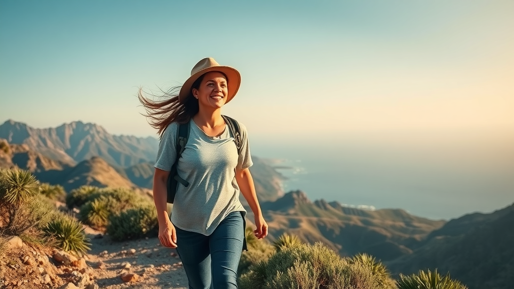 Couple hiking scenic trail in San José del Cabo, enjoying free activities Cabo offers